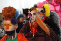 <p>Models wear creations for the Walter Van Beirendonck men’s Fall/Winter 2019/20 fashion collection presented in Paris, Wednesday Jan.16, 2019. (AP Photo/Christophe Ena) </p>