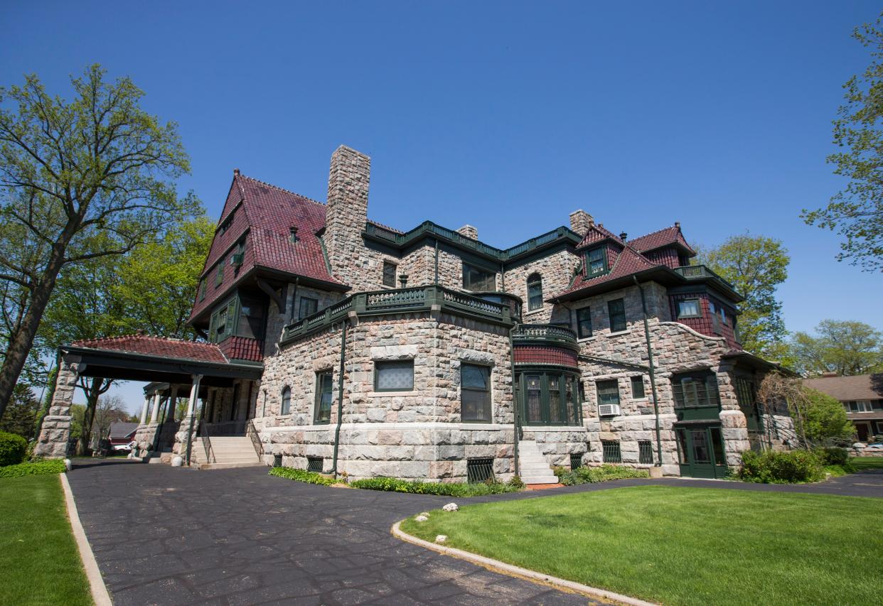 Known as Copshaholm, the Oliver Mansion now serves as the main attraction at The History Mu­seum in South Bend. The exterior of Copshaholm is shown Thursday, May 5, 2016, in South Bend.