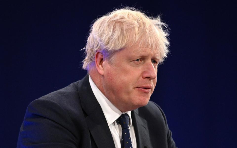 Boris Johnson is addressing the Global Investment Summit on climate change - Leon Neal/Getty Images