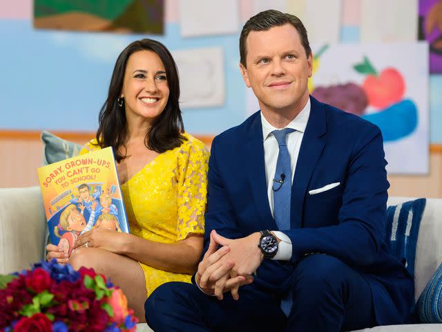 <p>Nathan Congleton/NBCU Photo Bank/NBCUniversal/Getty</p> Christina and Willie Geist in 2019.