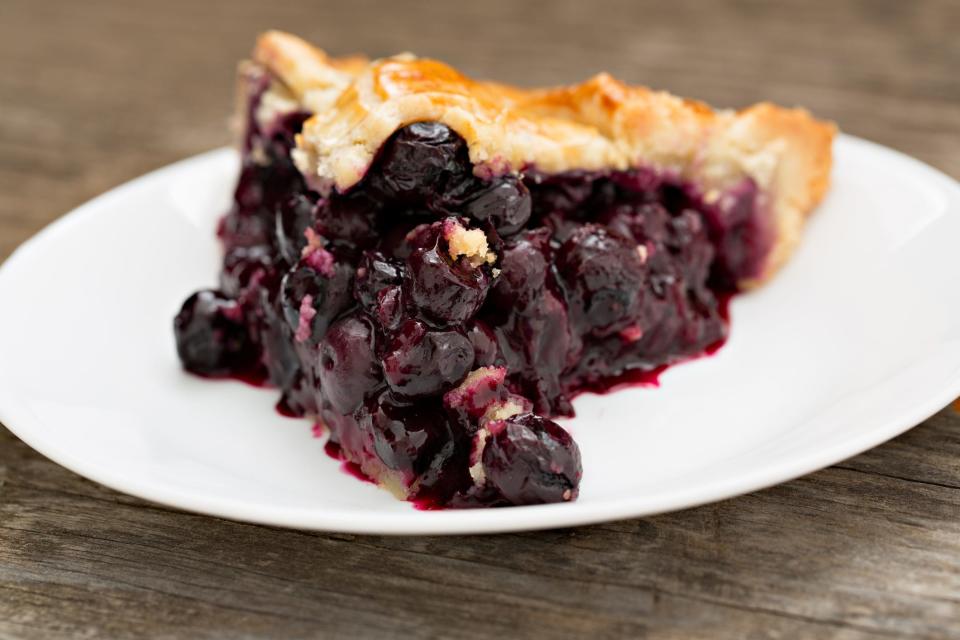National Blueberry Pie day is this Thursday. It's also Stop Food Waste Day. You can celebrate both by having a slice.