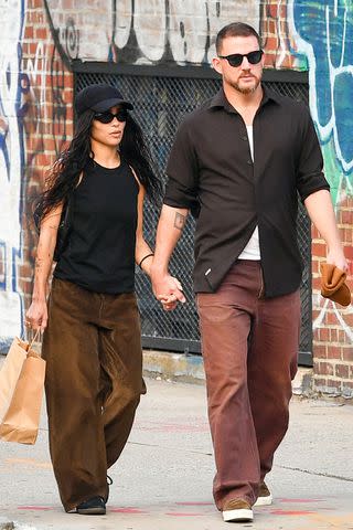 <p>TheImageDirect</p> Zoe Kravitz and Channing Tatum