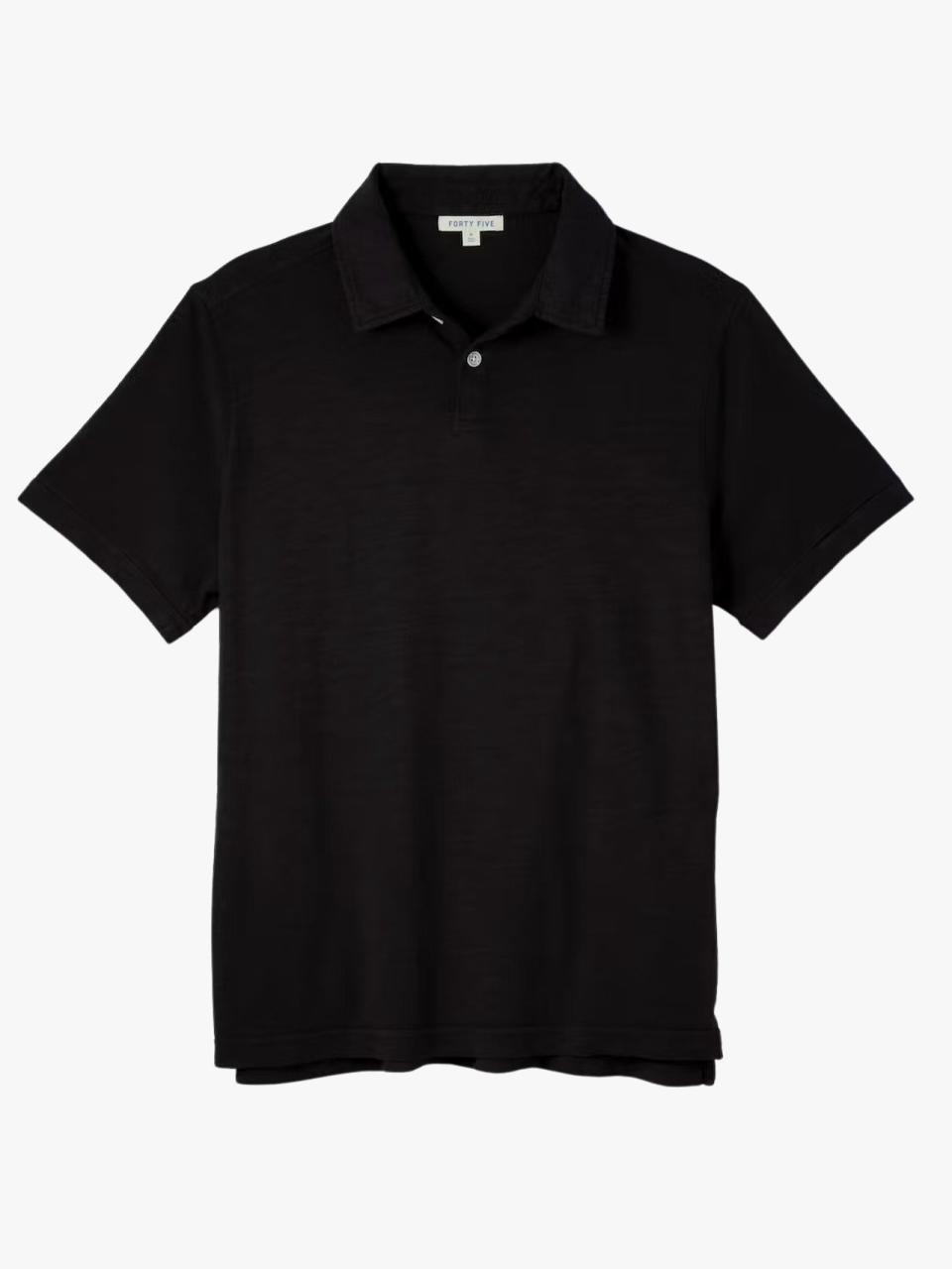 $68, Huckberry. <a href="https://huckberry.com/store/forty-five/category/p/73495-slub-polo" rel="nofollow noopener" target="_blank" data-ylk="slk:Get it now!;elm:context_link;itc:0" class="link ">Get it now!</a>