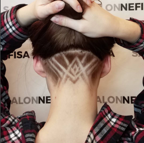 Undercut Hairstyle Idea: The Laser Show