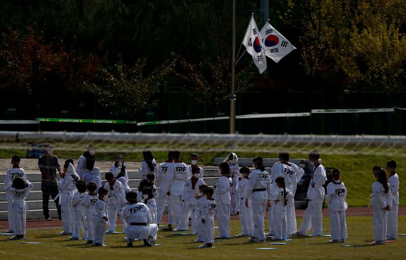 Afghan evacuees life in South Korea