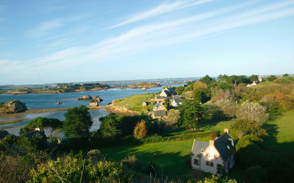 Brehat Island in Brittany