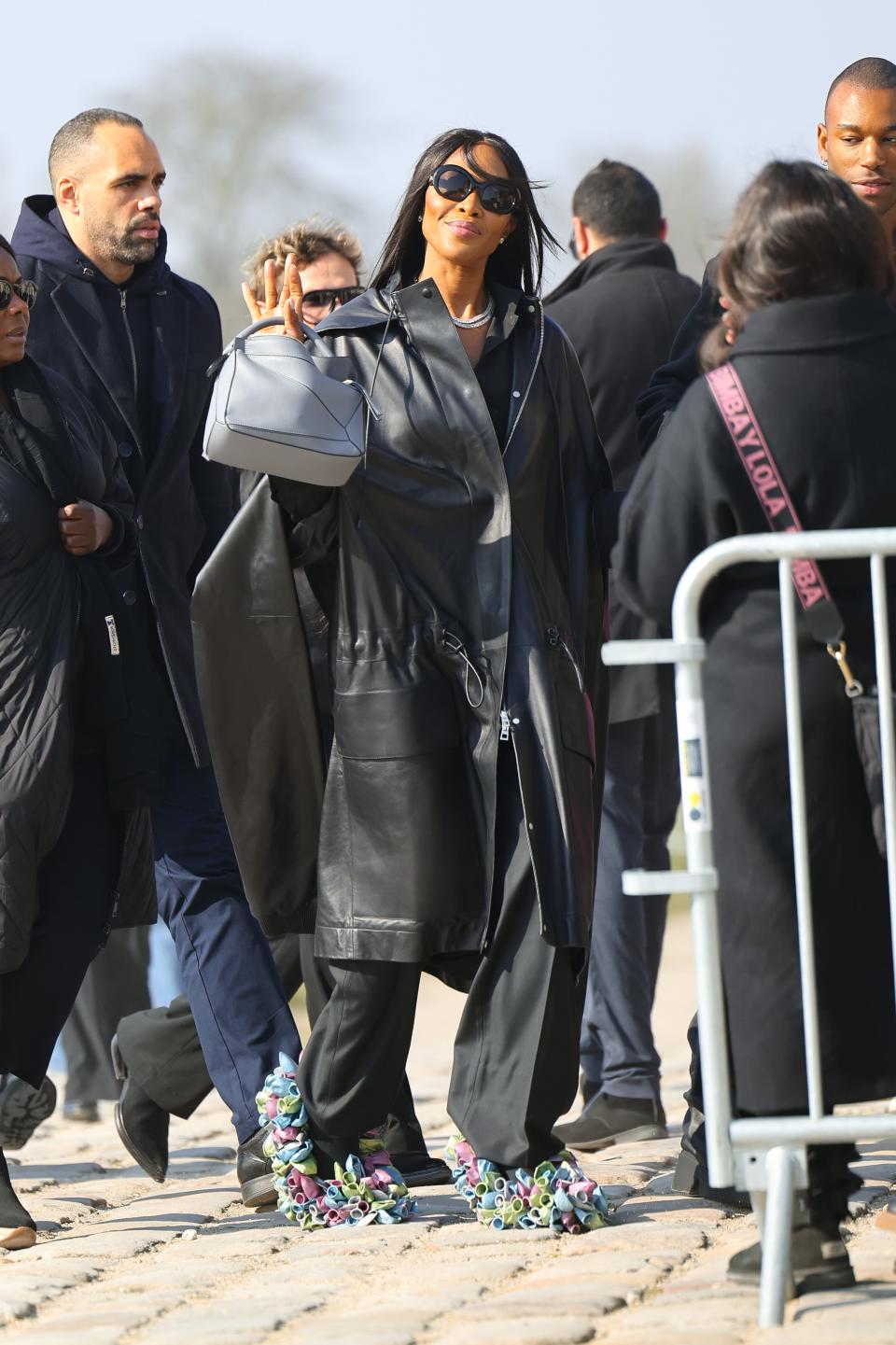 Naomi Campbell at Paris Fashion Week on March 3, 2023.