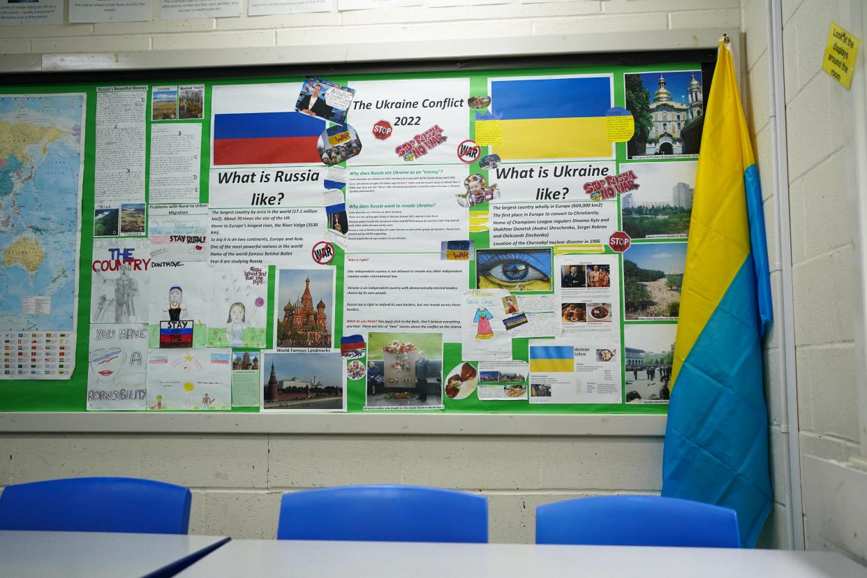 Display on Ukraine