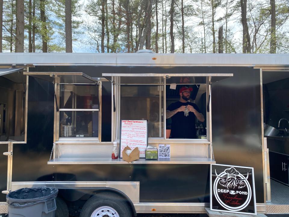Deep Pond Farm and Stables at 123 Dolan Circle in East Taunton has a new Farmhouse Kitchen food truck, seen here on Friday, March 10, 2023.