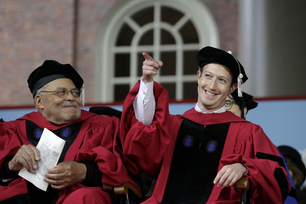 Facebook CEO Mark Zuckerberg returns to Harvard to be given an honorary Doctor of Laws degree: AP