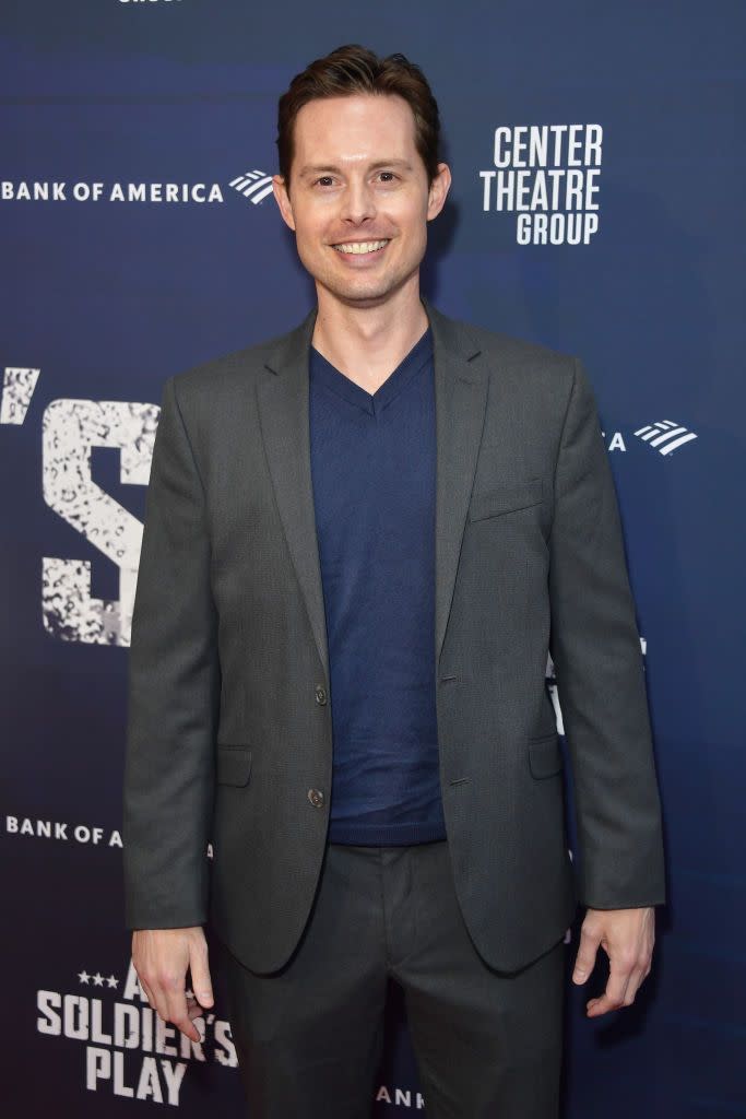 los angeles, california may 24 daniel kountz attends the center theatre groups opening of a soldiers play at ahmanson theatre on may 24, 2023 in los angeles, california photo by unique nicolegetty images