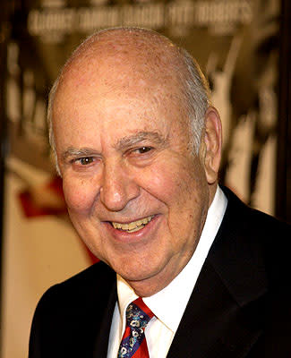 Carl Reiner at the Westwood premiere of Warner Brothers' Ocean's Eleven