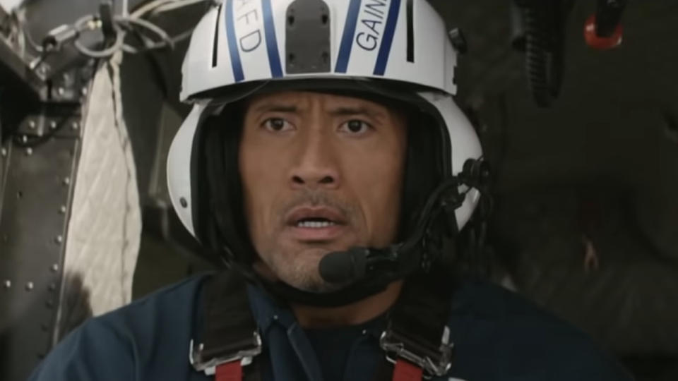 Dwayne Johnson in San Andreas