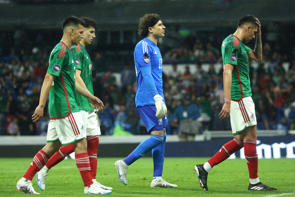 México y Jamaica empataron a dos goles en la Nations League 2023 (Foto: Fernando de Dios/Getty Images)