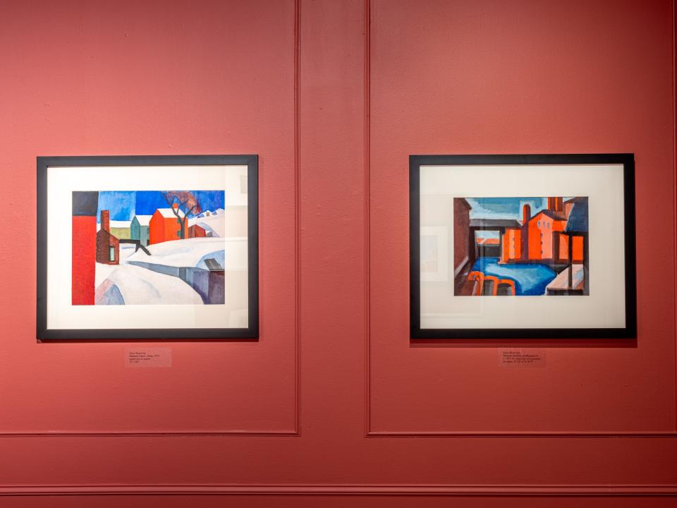 Stetson University’s Hand Art Gallery, “The Beauty of Politics: Oscar Bluemner and Luca Molnar,