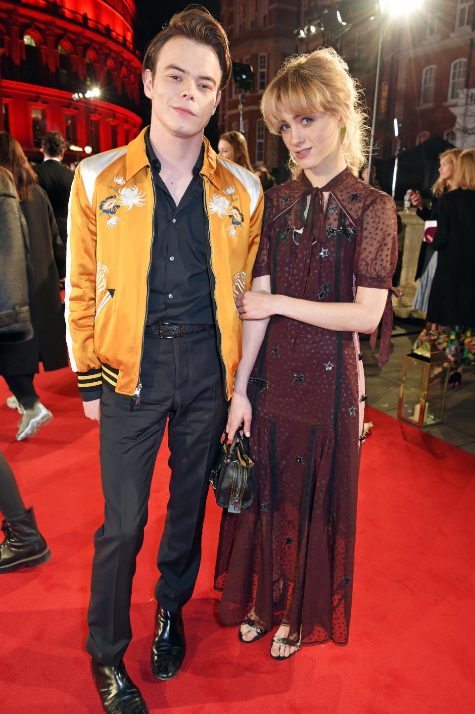 Things are heating up for Natalia Dyer and Charlie Heaton.