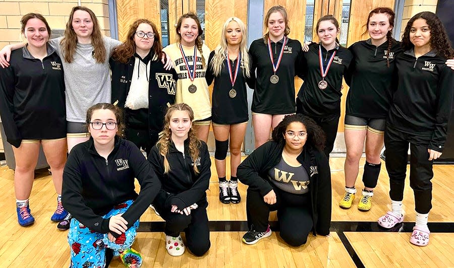Western Wayne's girls varsity wrestling team defeated Delaware Valley on Opening Night in dual meet action. The Wildcats then finished first at the Jarvis Memorial Tournament in Athens.