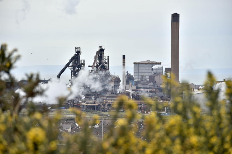 Port Talbot in Wales was top of the pollution list (Picture: PA)