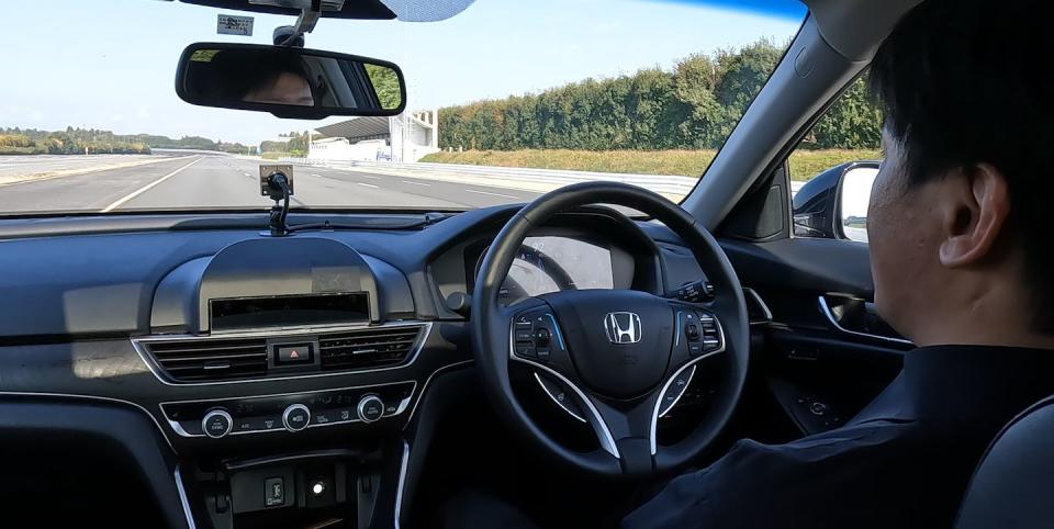 honda sensing technology at work