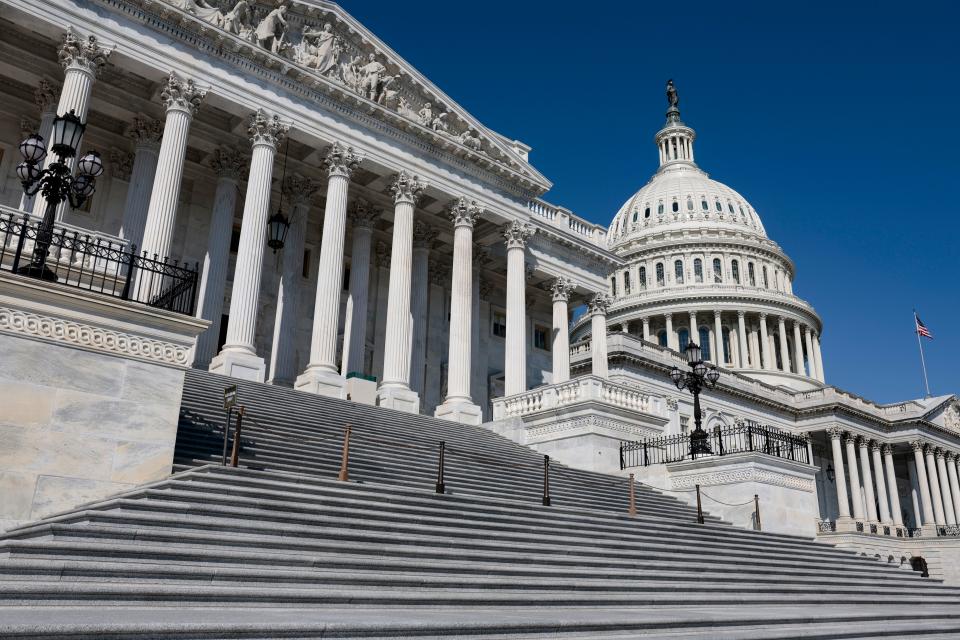 The U.S. Capitol Building.