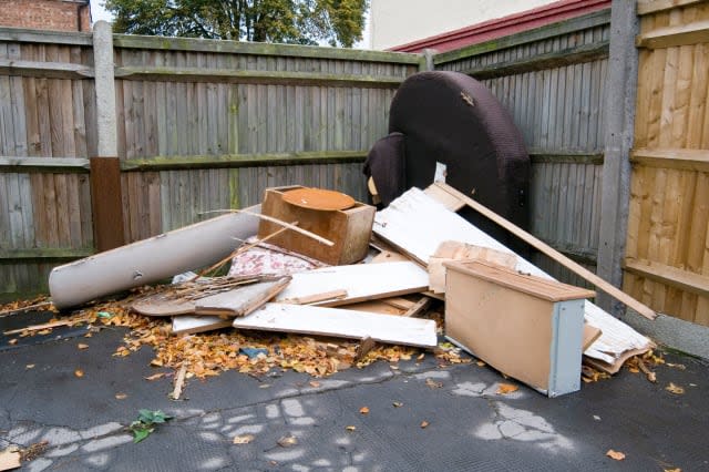 fly tipping flytipping rubbish dump dumping illegal unauthorized