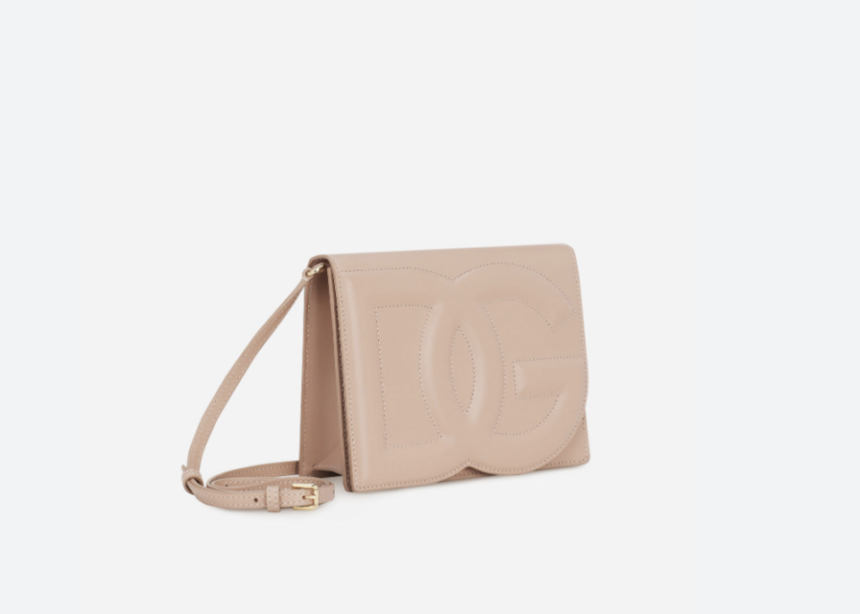 Calfskin DG Logo crossbody bag