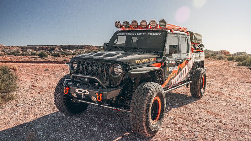 realtruck jeep gladiator build for barrett jackson