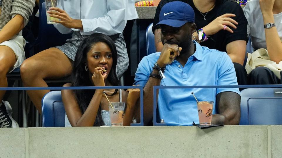 celebrities attend the 2023 us open tennis championships day 4