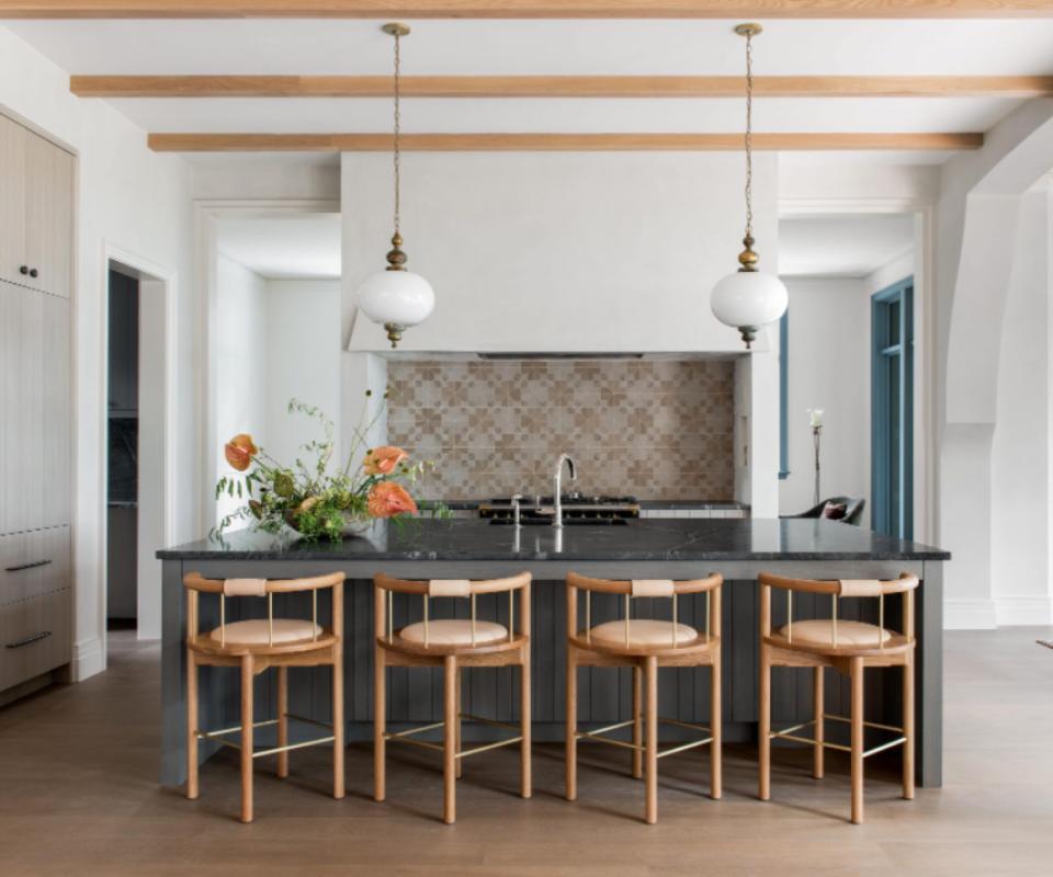 kitchen in arts and crafts house by Cortney Bishop
