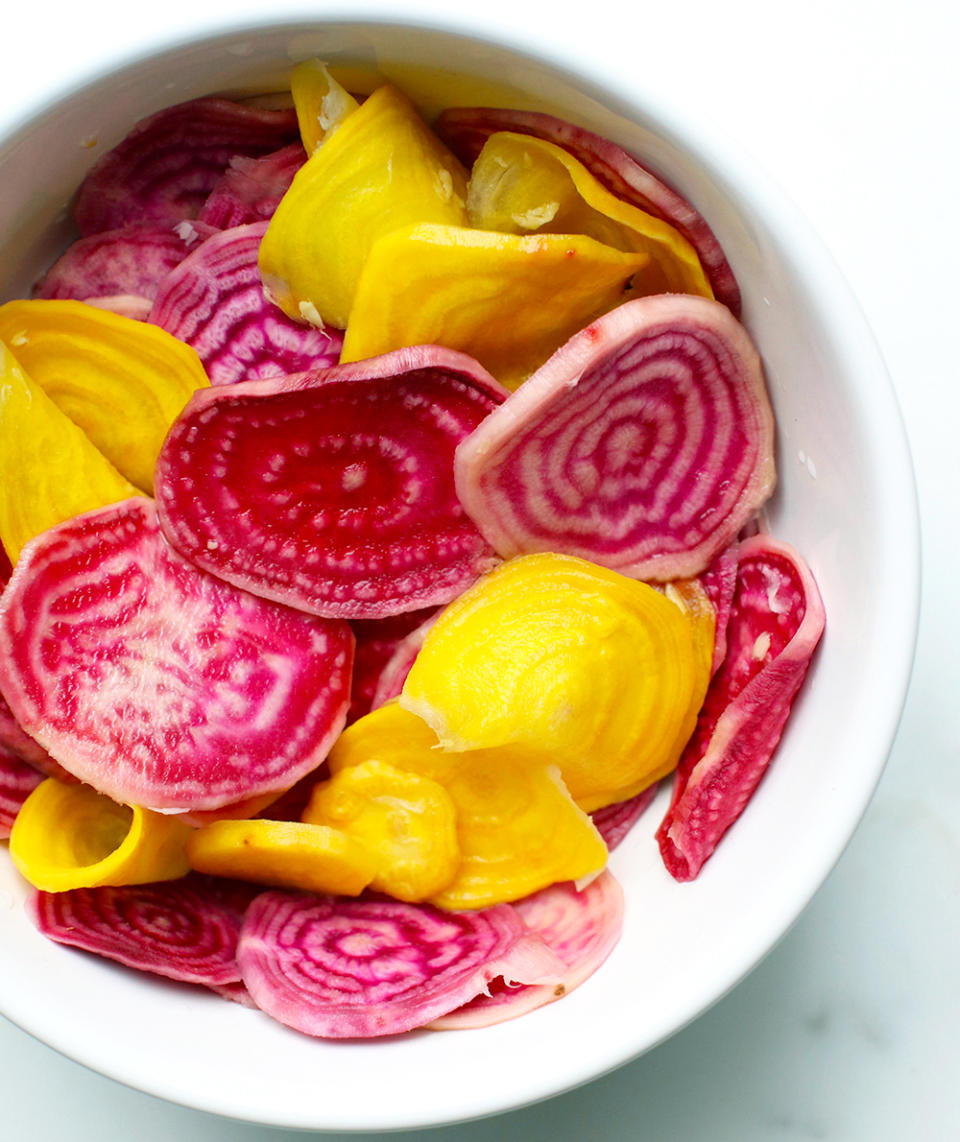 Quick-Pickled Horseradish Beets