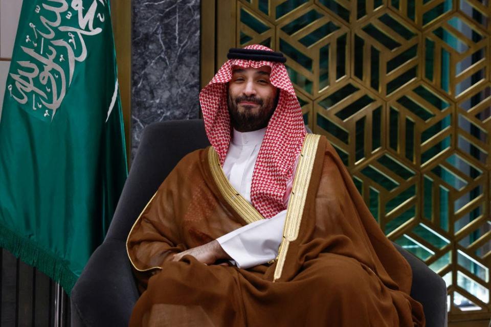 Saudi-Arabiens Kronprinz Mohammed bin Salman im März in Jeddah. - Copyright: Evelyn Hockstein/Getty Images