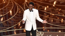 Chris Rock hits #OscarsSoWhite boycotts and racism in Hollywood in explosive opening monologue