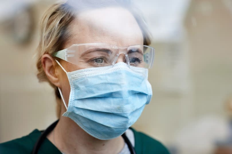 Masks are now mandated again in some hospitals