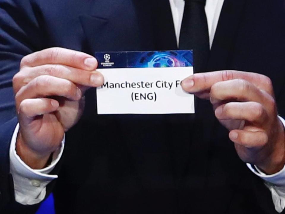Manchester City have been handed a tough draw  (REUTERS)