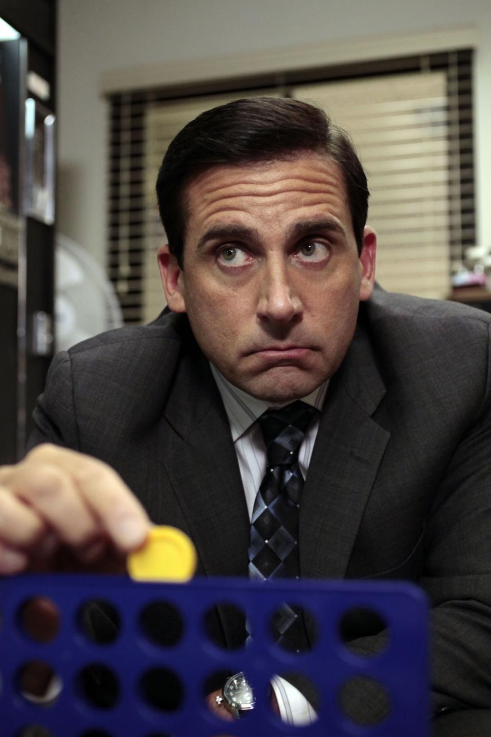 Closeup of Michael Scott