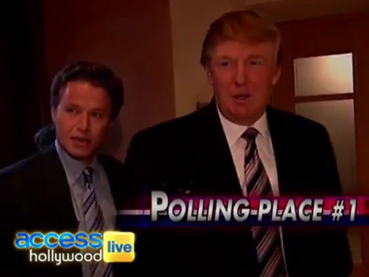 Billy Bush and Donald Trump