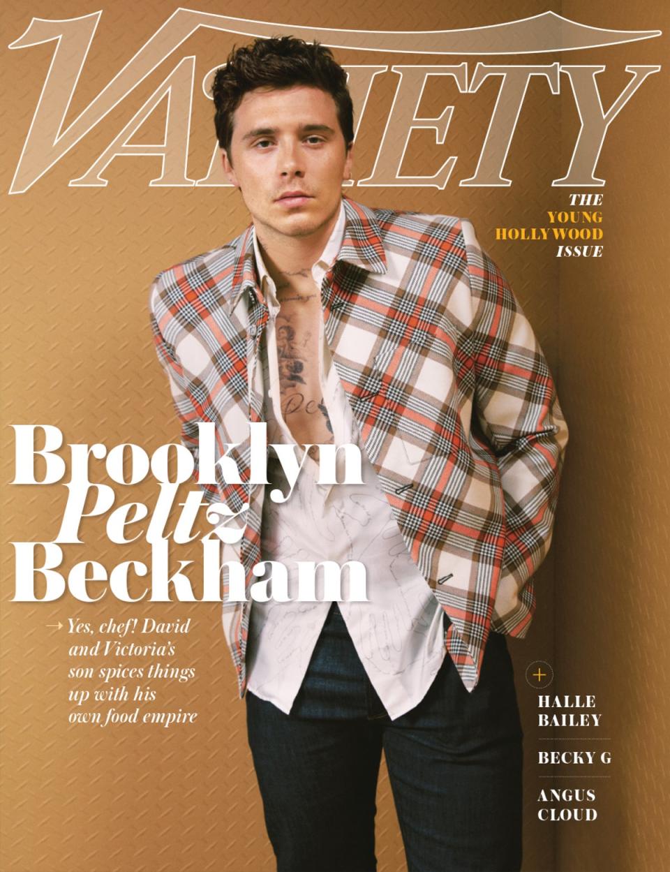 Brooklyn was the cover star for Variety (Greg Swales for Variety)
