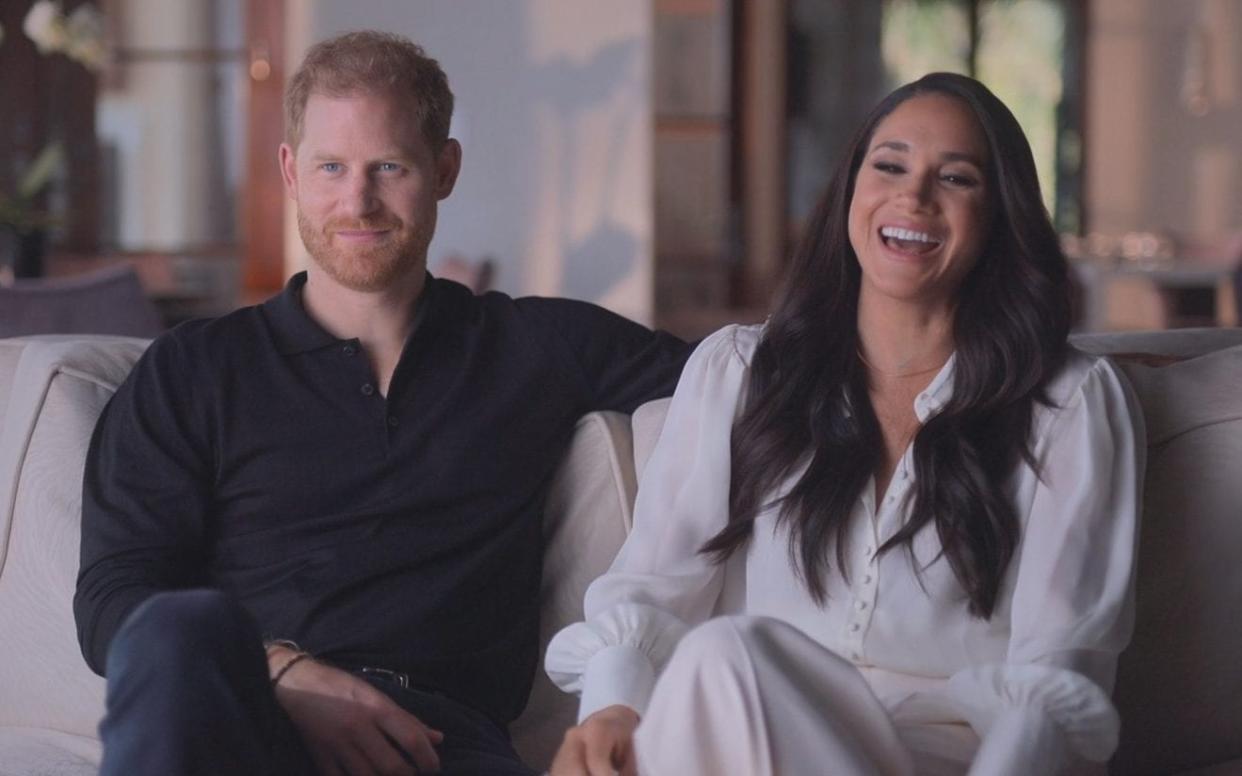 The new Netflix documentary focuses on the marriage of the Duke and Duchess of Sussex and its impact on the Royal family - Netflix