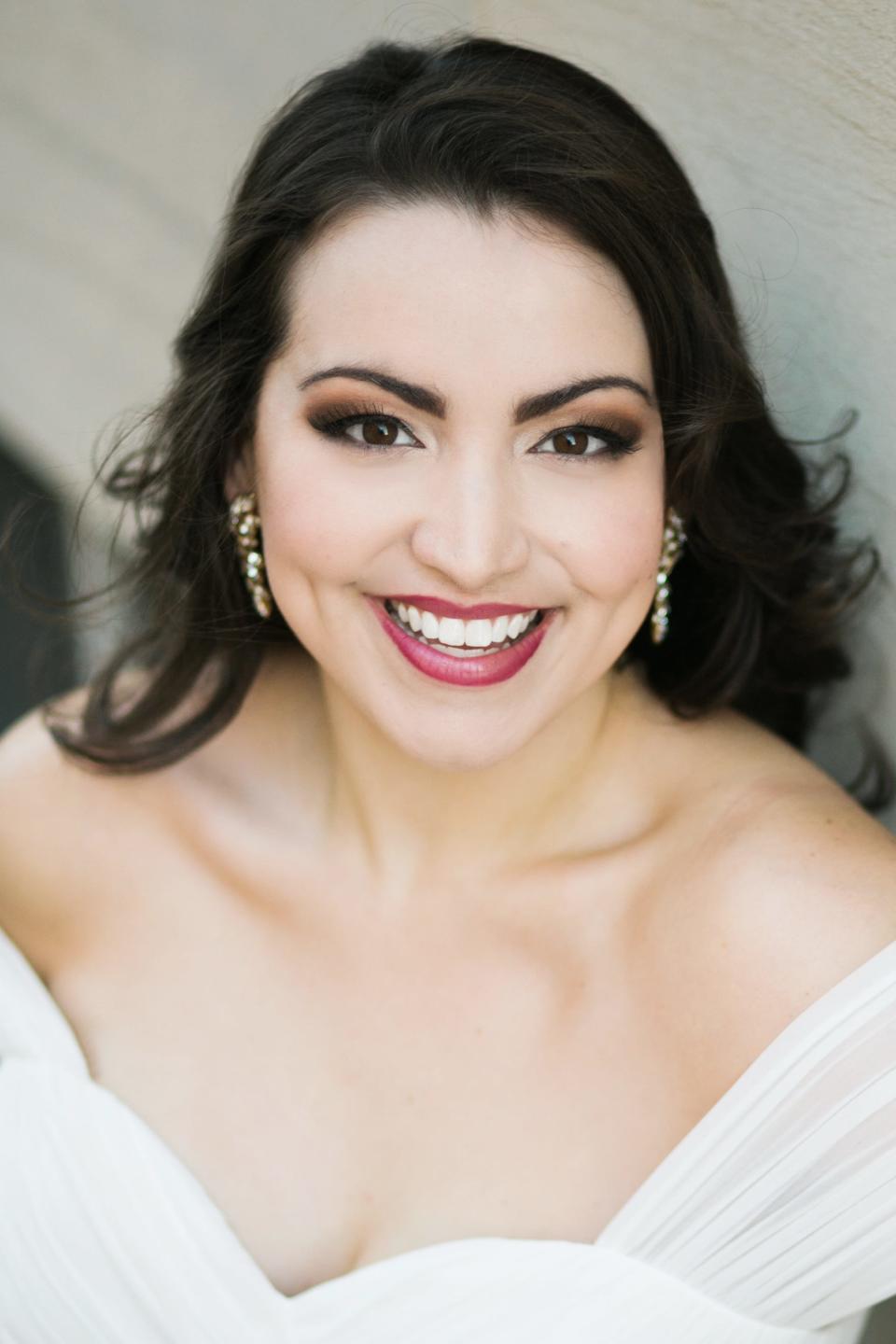 Soprano Raquel Gonzalez sings the role of Cio-Cio San in the Sarasota Opera’s 2023 winter production of “Madame Butterfly.”