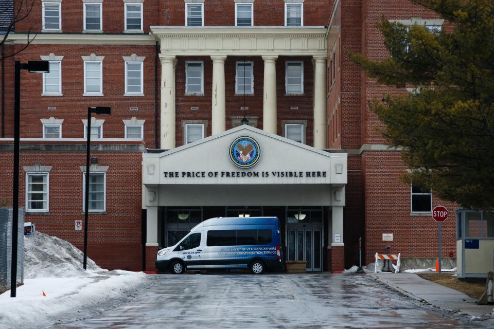 This is the Des Moines Veterans Affairs nursing home where James Ferguson Sr., 91, was fatally injured.