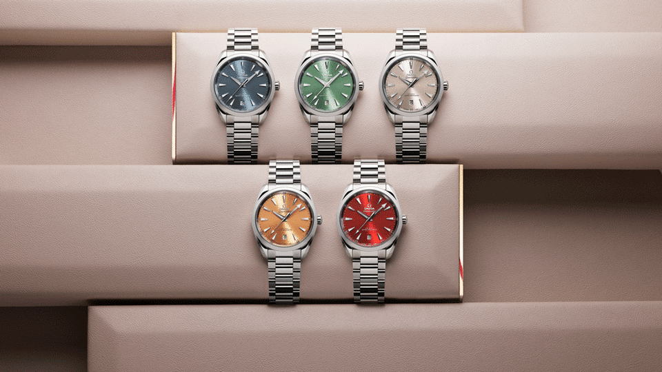 Omega Aqua Terra 38 MM Watches - Credit: Omega