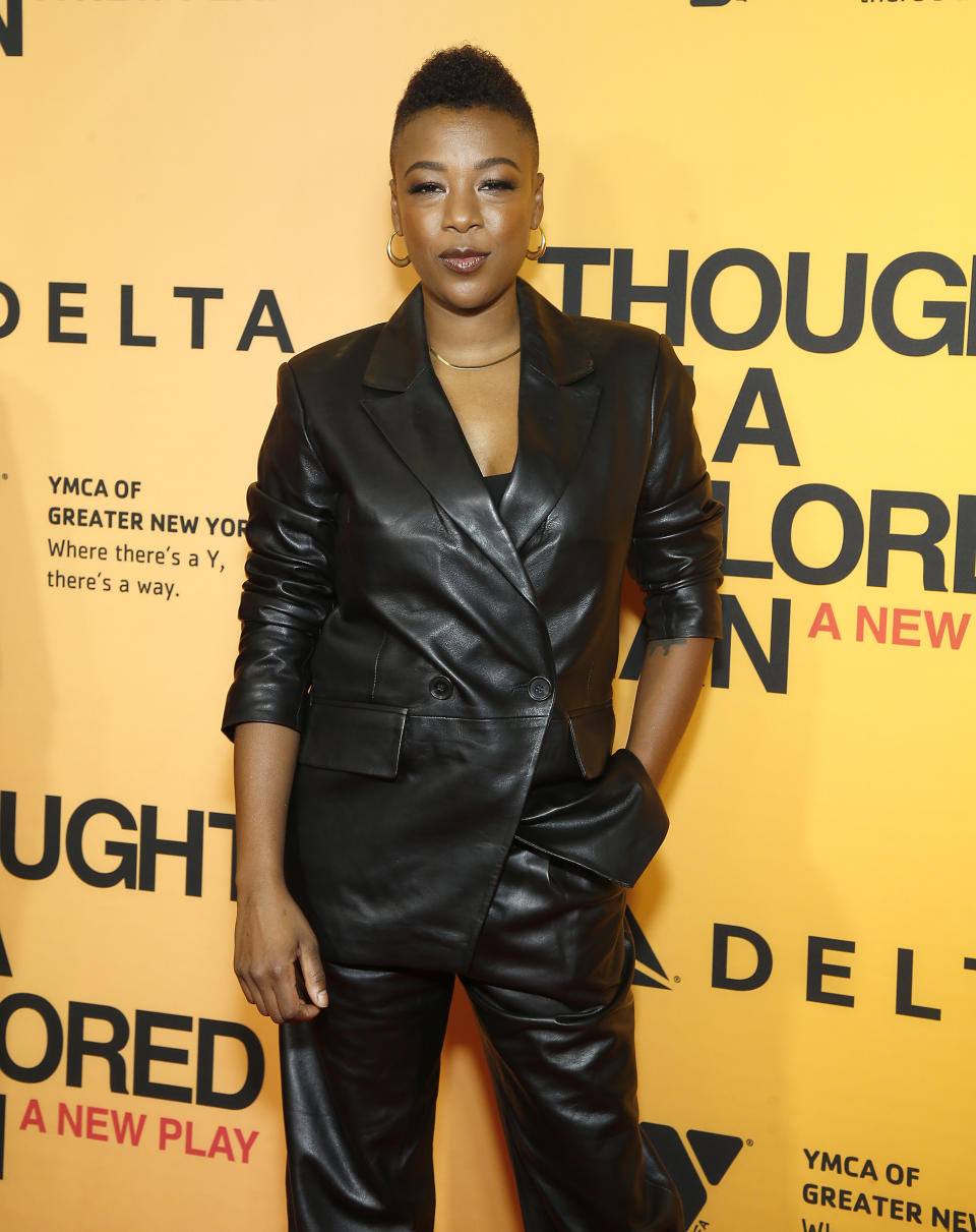 NEW YORK, NEW YORK - OCTOBER 13: Samira Wiley attends 