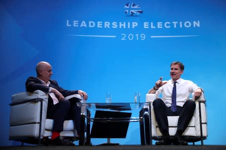 Britain's Conservative Party's hustings event in Birmingham