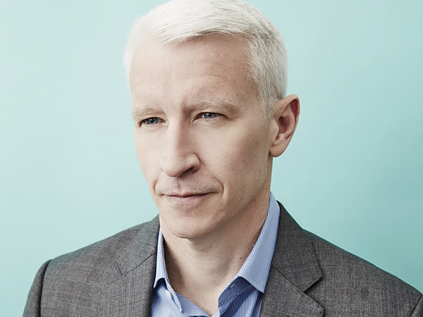 Anderson Cooper white hair