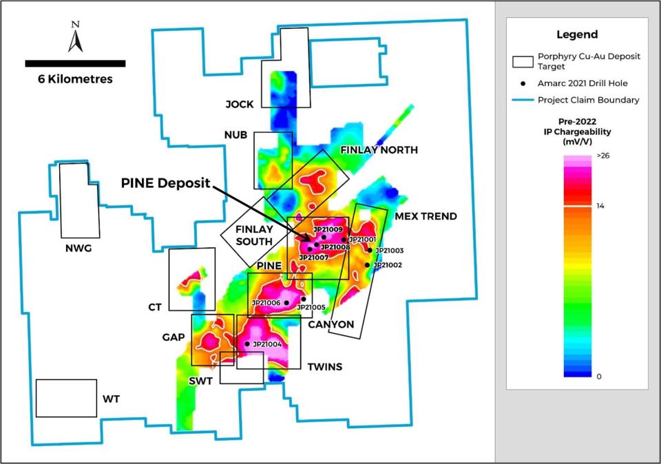 Amarc Resources Ltd. , Tuesday, August 23, 2022, Press release picture