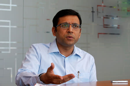 REFILE - FIXING IDENTIFYING SLUG Prasun Gajri, Chief Investment Officer, HDFC Life, speaks during an interview with Reuters in Mumbai, India November 23, 2017. REUTERS/Shailesh Andrade