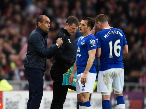 Martinez during his time as Everton boss (Getty Images)