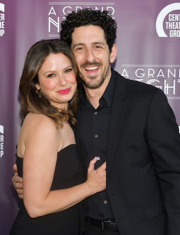 Rodin Eckenroth/Getty Katie Lowes and Adam Shapiro