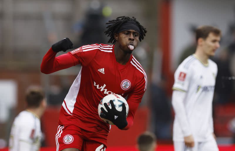 FA Cup - Fourth Round - Accrington Stanley v Leeds United