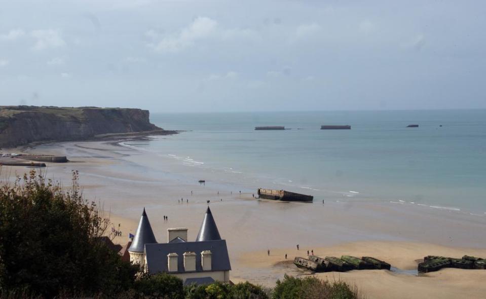 Bayeux is a useful springboard for exploring the D-Day landing beaches. This is Arromanches Sur Mer. Picture: Steve McKenna